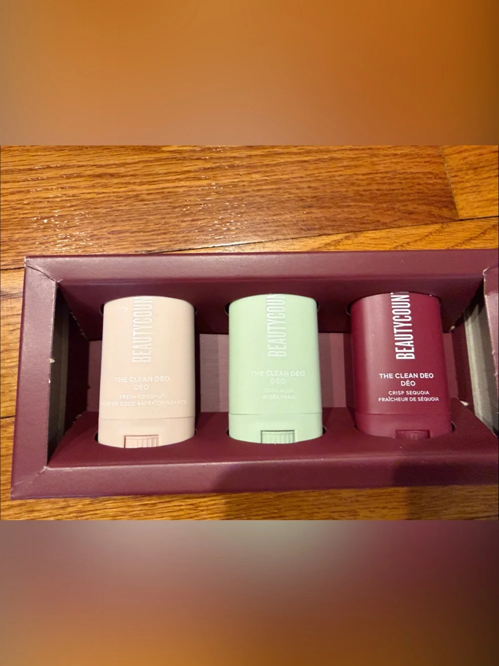 Beautycounter Clean Deodorant Trio